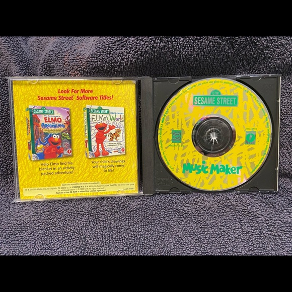 CD ROM PC Game Sesame Street - Picture 2 of 4